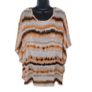 Lane Bryant Nwt Chiffon kimono top size 18/20